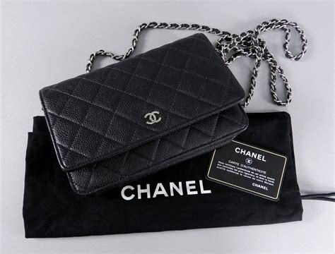 chanel black classic quilted caviar wallet on chain 2100 norsdrum|Chanel Black Quilted Caviar Boy Wallet On Chain WOC Pale .